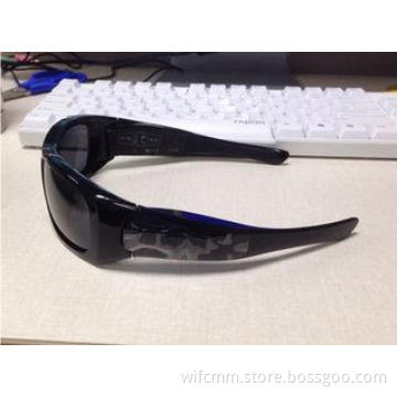 Black Electronic Micro High Definition Camera Glasses / Vid